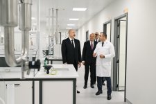 President Ilham Aliyev attends inauguration of pharmaceutical manufacturing plant in Pirallahi Industrial Park (PHOTO)