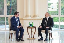 President Ilham Aliyev receives Austria's newly appointed ambassador to Azerbaijan (PHOTO)