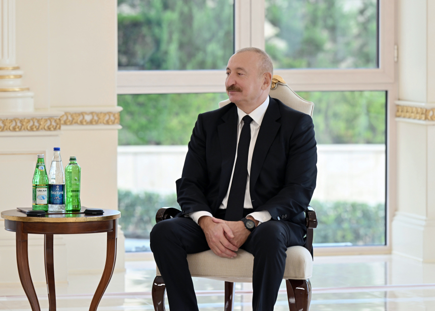 President Ilham Aliyev receives Austria's newly appointed ambassador to Azerbaijan (PHOTO)