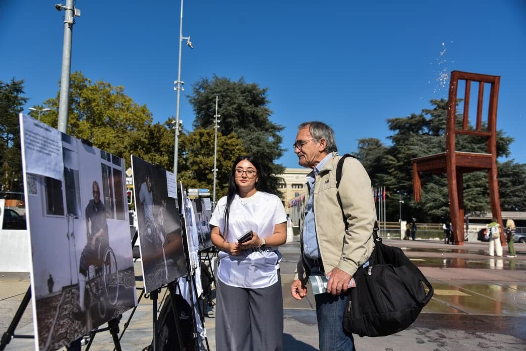 Photo exhibition on Armenia's mine war against Azerbaijan opens in Geneva