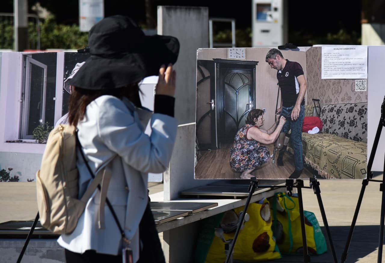 Photo exhibition on Armenia's mine war against Azerbaijan opens in Geneva