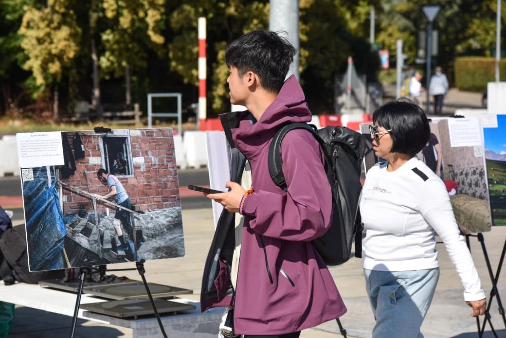 Photo exhibition on Armenia's mine war against Azerbaijan opens in Geneva