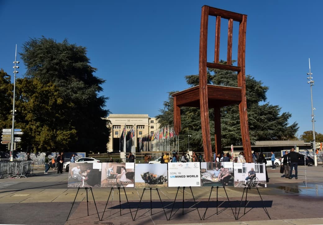 Photo exhibition on Armenia's mine war against Azerbaijan opens in Geneva