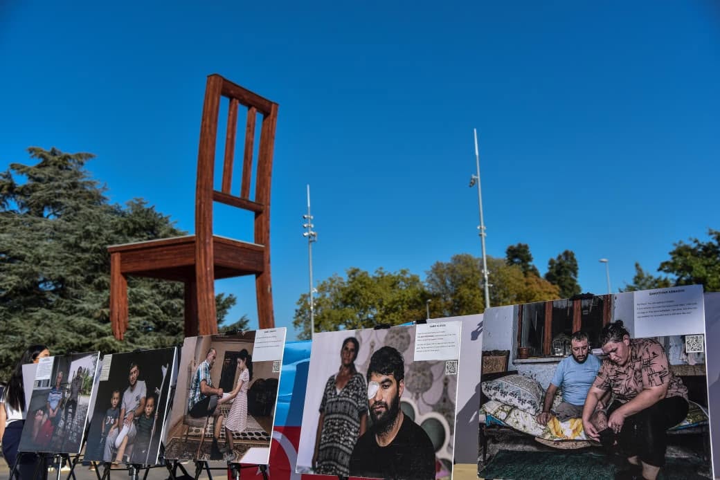 Photo exhibition on Armenia's mine war against Azerbaijan opens in Geneva