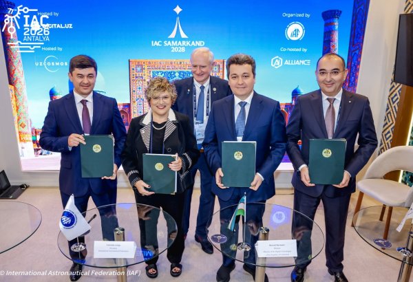 Uzbekistan, IAF sign preliminary agreement for IAC-2028 in Samarkand