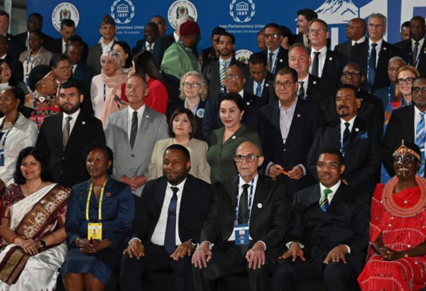 Azerbaijan’s parliament speaker attends 153rd IPU Assembly opening (PHOTO)