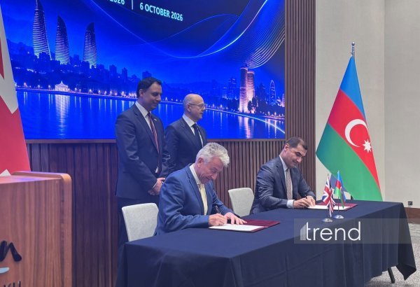 Azerbaijan-UK Joint Commission holds 8th meeting in Baku (PHOTO)