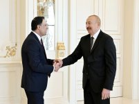 President Ilham Aliyev receives UK Minister of State for Trade (PHOTO)