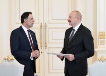 President Ilham Aliyev receives UK Minister of State for Trade (PHOTO)