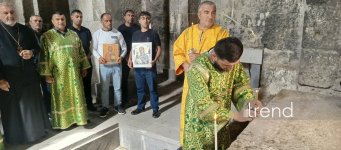 Azerbaijan’s Albanian-Udi community visits Aghoghlan Monastery in Lachin (PHOTO)
