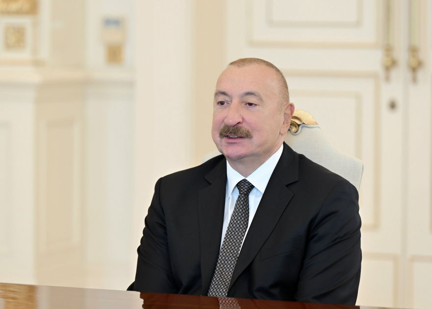 President Ilham Aliyev receives UK Minister of State for Trade (PHOTO)