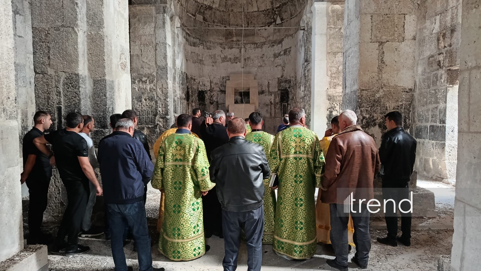 Azerbaijan’s Albanian-Udi community visits Aghoghlan Monastery in Lachin (PHOTO)
