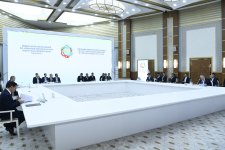 Azerbaijani FM stresses importance of Middle Corridor, regional cooperation (PHOTO)