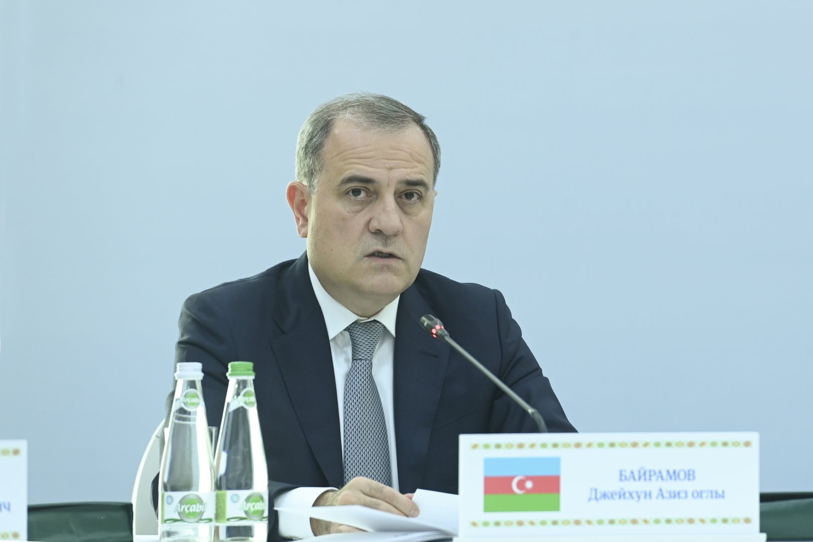 Azerbaijan's FM addresses CIS Council meeting in Turkmenistan (PHOTO)