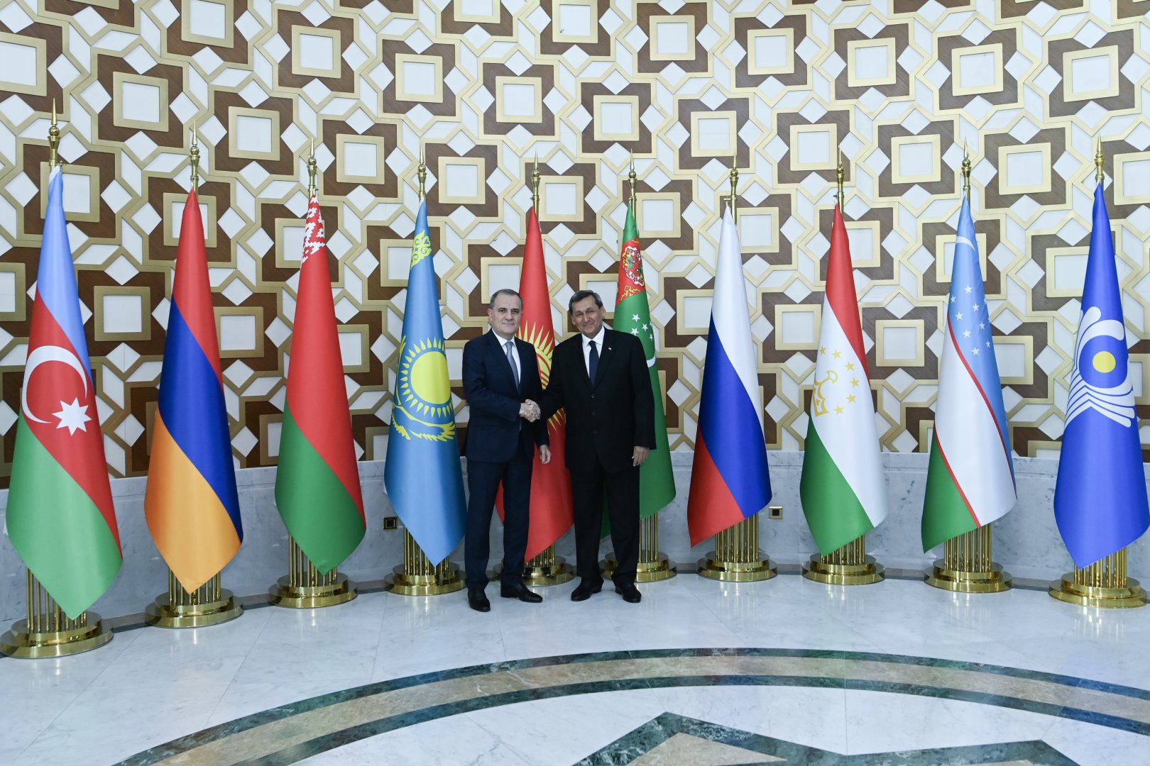 Azerbaijan's FM addresses CIS Council meeting in Turkmenistan (PHOTO)