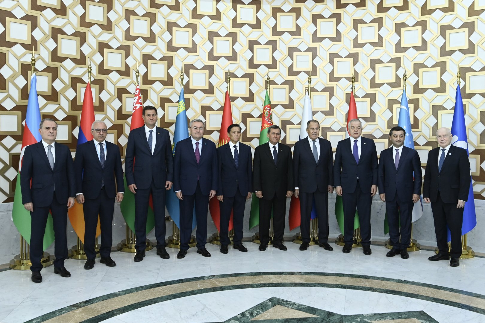Azerbaijan's FM addresses CIS Council meeting in Turkmenistan (PHOTO)