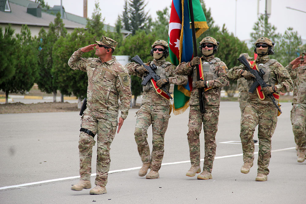 Azerbaijan military personnel begin next training session (PHOTO)