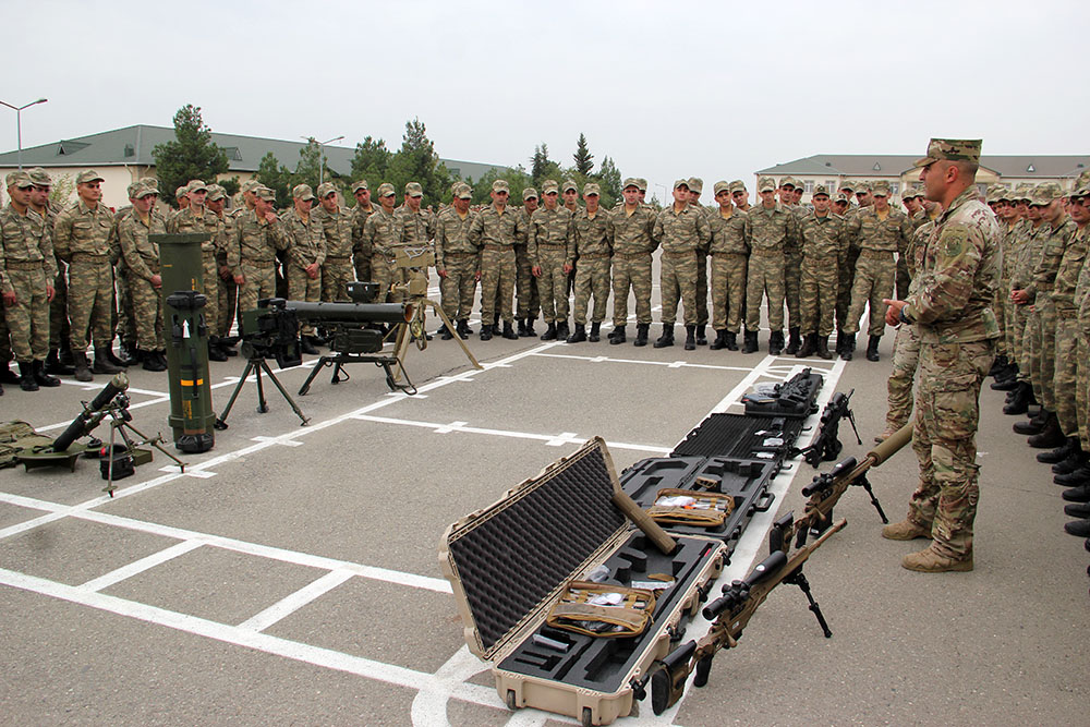 Azerbaijan military personnel begin next training session (PHOTO)