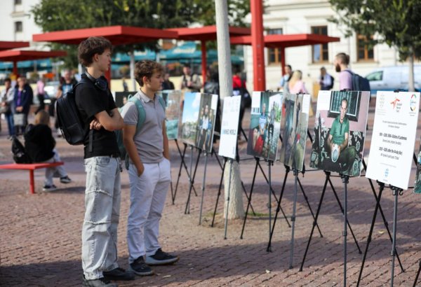 Azerbaijan NGO opens landmine exhibition in Czech Republic (PHOTO)