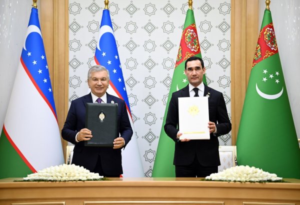 Presidents Mirziyoyev, Berdimuhamedov establish Supreme Council of Partnership