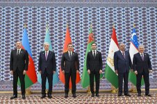 President Ilham Aliyev attends 8th Consultative Meeting of Heads of State of Azerbaijan and Central Asia in Turkmenbashi (PHOTO)