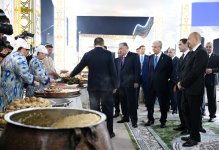 President Ilham Aliyev visits CIS National Culinary Festival and attended official reception (PHOTO)