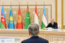 President Ilham Aliyev attends 8th Consultative Meeting of Heads of State of Azerbaijan and Central Asia in Turkmenbashi (PHOTO)