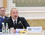 President Ilham Aliyev attends 8th Consultative Meeting of Heads of State of Azerbaijan and Central Asia in Turkmenbashi (PHOTO)