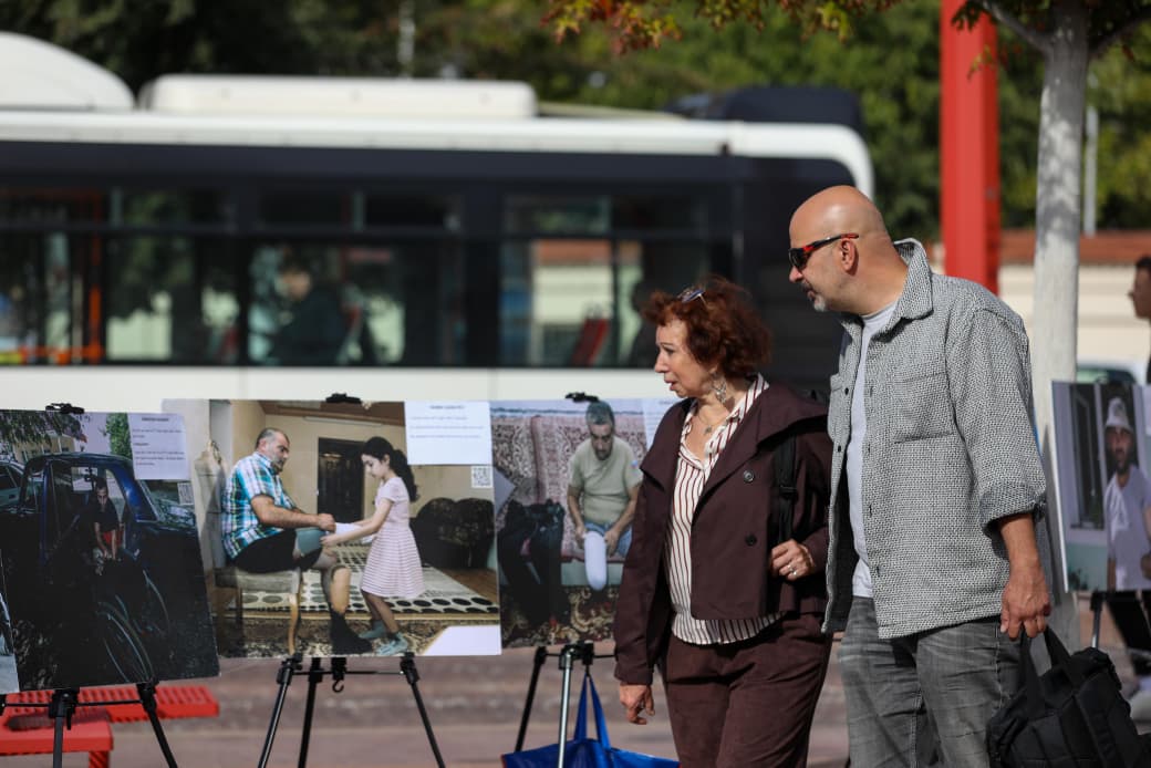 Azerbaijan NGO opens landmine exhibition in Czech Republic (PHOTO)