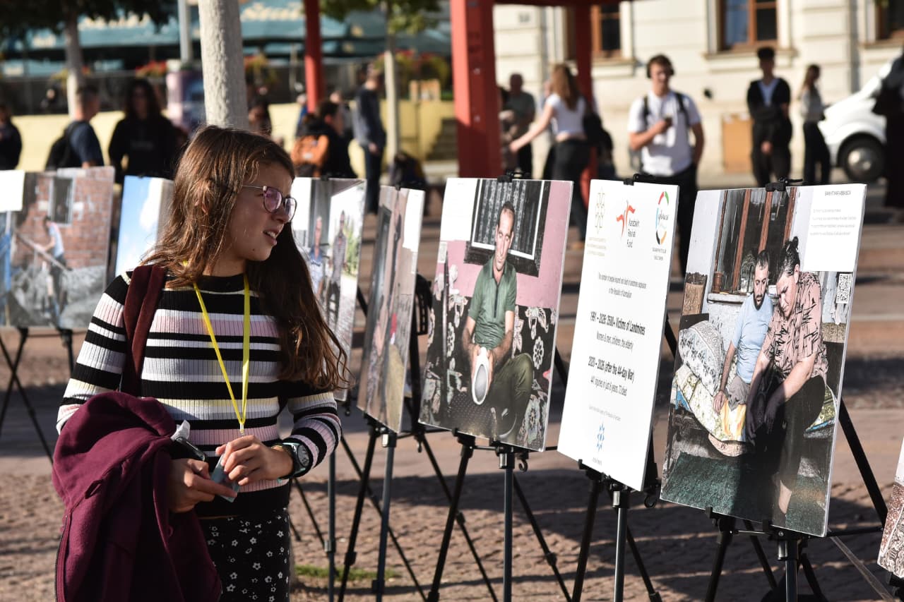 Azerbaijan NGO opens landmine exhibition in Czech Republic (PHOTO)