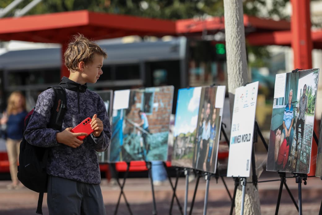 Azerbaijan NGO opens landmine exhibition in Czech Republic (PHOTO)