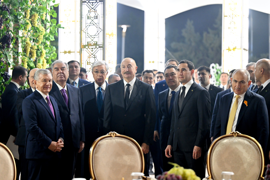 President Ilham Aliyev visits CIS National Culinary Festival and attended official reception (PHOTO)