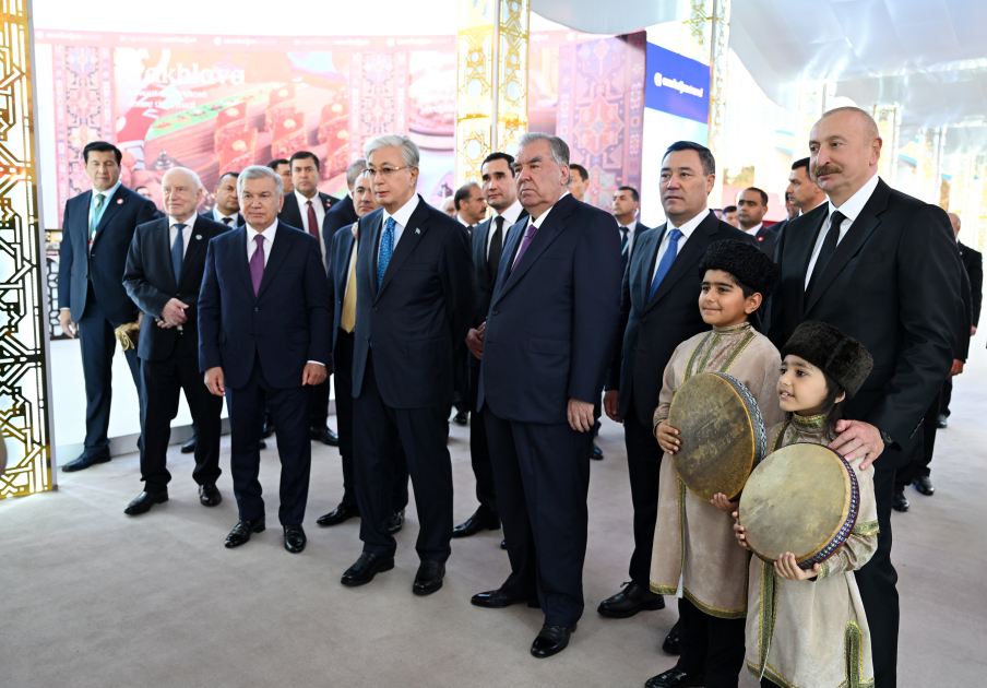 President Ilham Aliyev visits CIS National Culinary Festival and attended official reception (PHOTO)