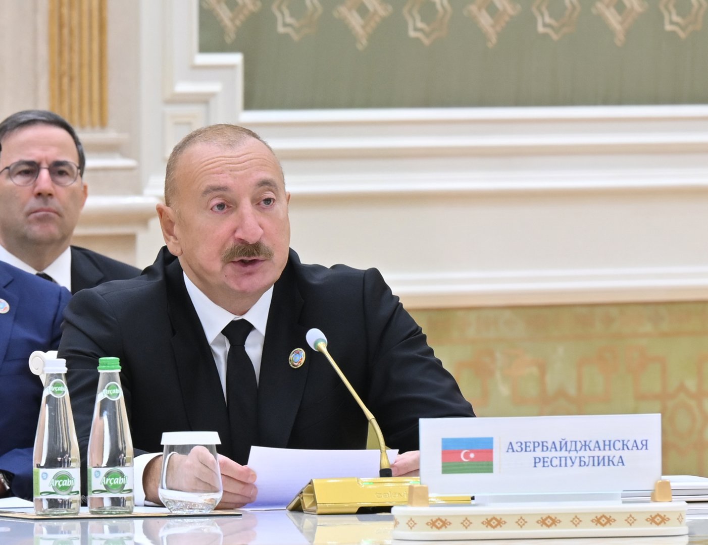 President Ilham Aliyev attends 8th Consultative Meeting of Heads of State of Azerbaijan and Central Asia in Turkmenbashi (PHOTO)