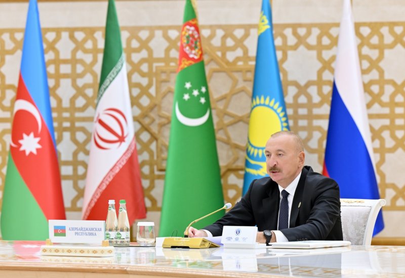 Preservation of the Caspian’s unique ecosystem is a common task for all littoral states - President Ilham Aliyev