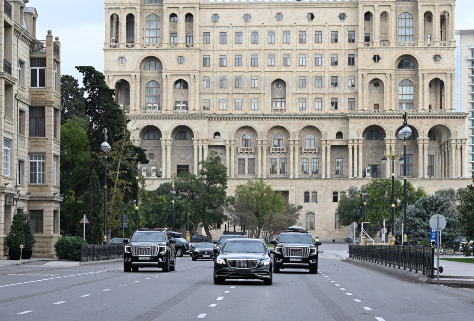 President Ilham Aliyev and Head of Chechen Republic of Russia visit Baku White City (PHOTO)