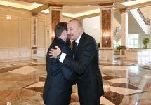 President Ilham Aliyev receives Head of Chechen Republic of Russia (PHOTO)