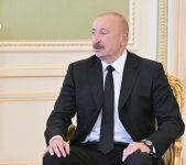 President Ilham Aliyev receives Head of Chechen Republic of Russia (PHOTO)