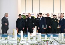 President Ilham Aliyev and Head of Chechen Republic of Russia visit Baku White City (PHOTO)