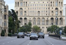 President Ilham Aliyev and Head of Chechen Republic of Russia visit Baku White City (PHOTO)