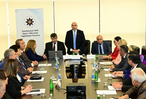 Azerbaijan NGOs discuss countering disinformation, protecting national values (PHOTO)