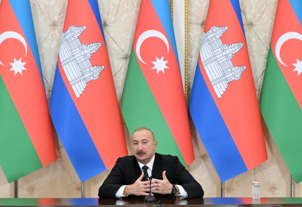 Azerbaijan and Cambodia established joint working group, which will concentrate on practical aspects of trade and investment cooperation - President Ilham Aliyev