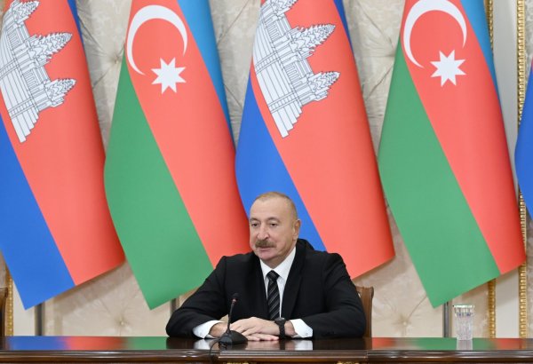 We actively cooperate with Cambodia within international organizations - President Ilham Aliyev