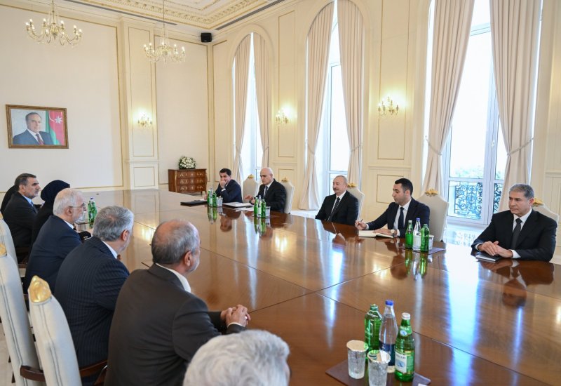 President Ilham Aliyev receives Iran's Minister of Internal Affairs (PHOTO)