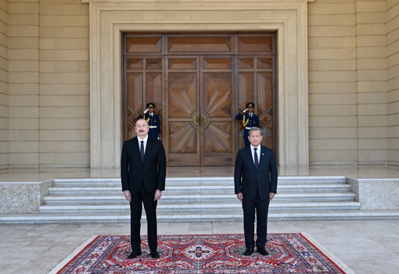 Official welcome ceremony held in Baku for Prime Minister of Cambodia (PHOTO)