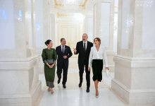 Official luncheon hosted in honor of Prime Minister and First Lady of Cambodia on behalf of President Ilham Aliyev and First Lady Mehriban Aliyeva (PHOTO)