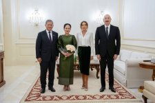 Official luncheon hosted in honor of Prime Minister and First Lady of Cambodia on behalf of President Ilham Aliyev and First Lady Mehriban Aliyeva (PHOTO)
