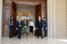 Official luncheon hosted in honor of Prime Minister and First Lady of Cambodia on behalf of President Ilham Aliyev and First Lady Mehriban Aliyeva (PHOTO)