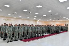Azerbaijan Army holds officer development course graduation ceremony (PHOTO)