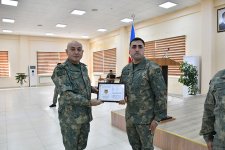 Azerbaijan Army holds officer development course graduation ceremony (PHOTO)